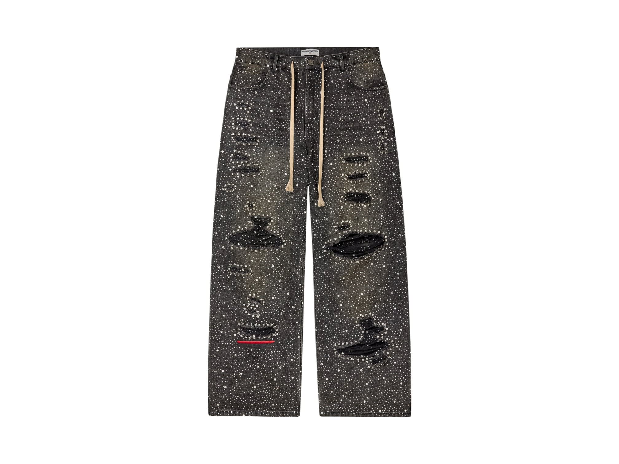 Vale Forever Iced Out Denim Dest/Black